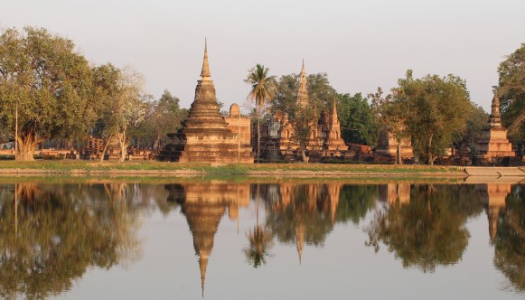 Las maravillosas ruinas de Sokhothai al norte de Tailandia